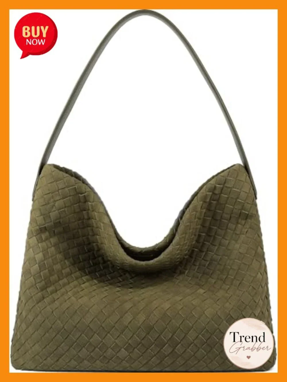 Vegan Leather Suede Woven Hobo Shoulder Bag Top Handle Tote Work Travel